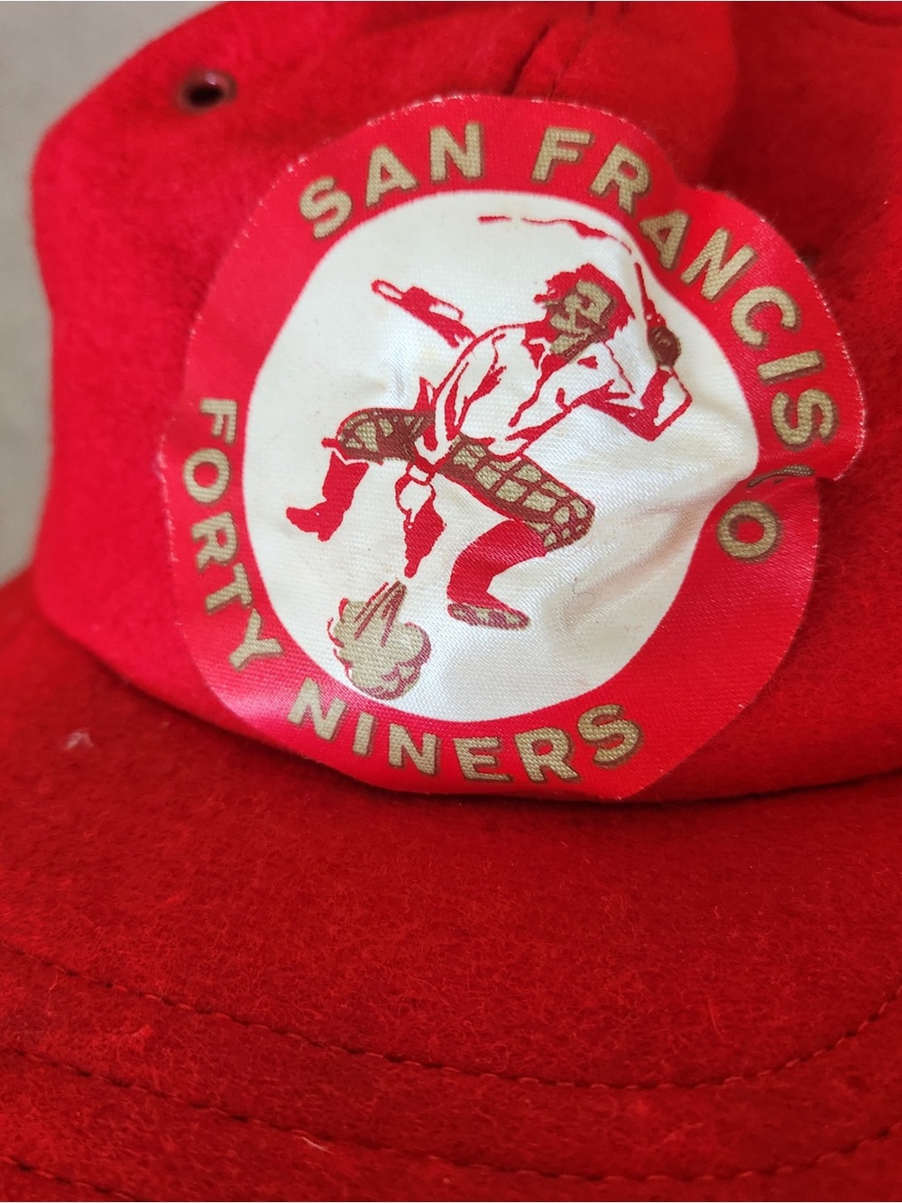 San Francisco Forty Niners Red Men's Baseball Cap - Team Logo